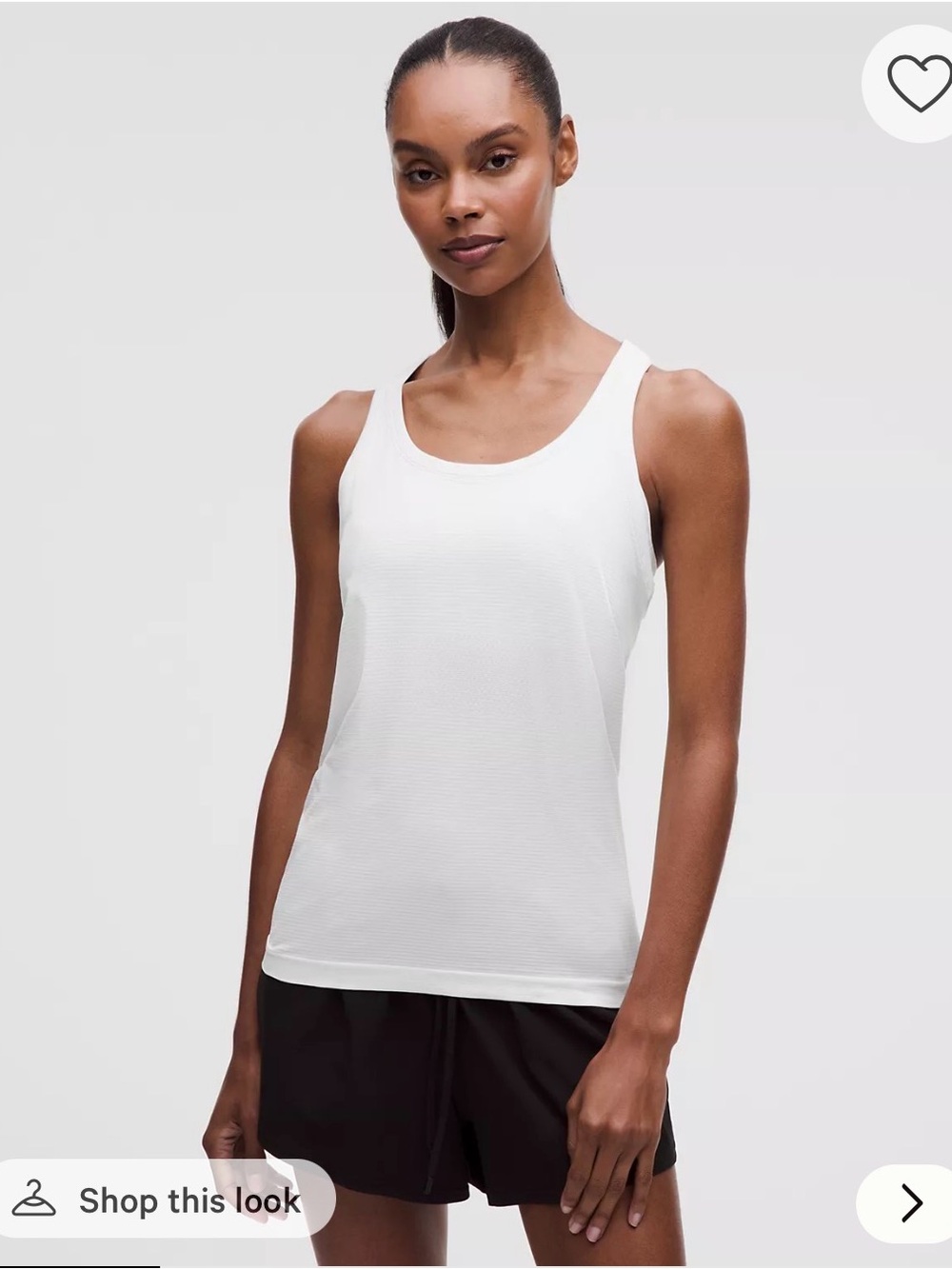 Swiftly Tech Racerback Tank Top (waist length)